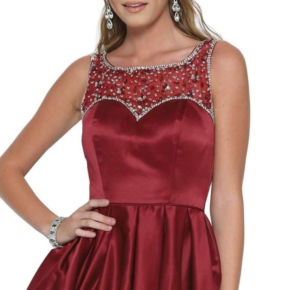 Short formal gown,evening homecoming prom dress - Picture 2 of 8